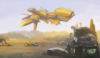 Illustration for article titled Massive Black explores the wild, awesome world of starships and more